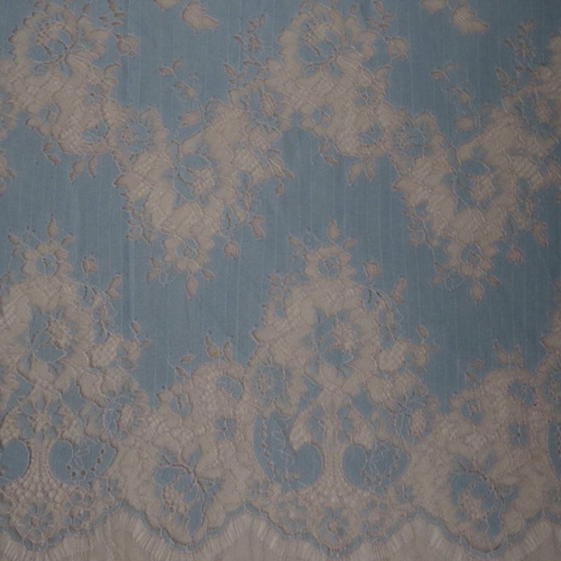 Lace Fabric Dress Eyelash Nylon for Women's Wear Wholesale Supplier 8